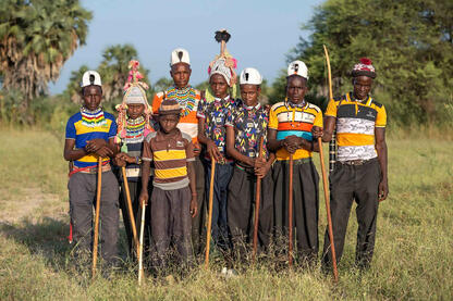 Colors of Sahel Group of Fulani people © Roberto Pazzi