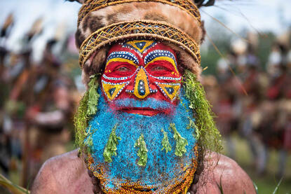 Tambul tribesman