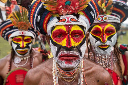 Tambul Tribesmen Portrait of Tambul tribesmen © Roberto Pazzi