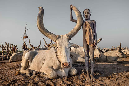 Mundari child