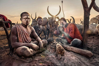 We Are Mundari Group of Mundari tribesmen © Roberto Pazzi