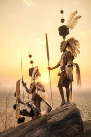 Lopit tribesmen