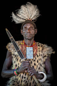Toposa Tribesman Portrait of a Toposa tribesman © Roberto Pazzi