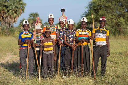 Colors of Sahel Group of Fulani people © Roberto Pazzi