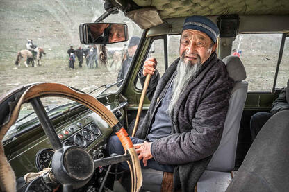 The Passenger Portrait of an elderly man © Roberto Pazzi