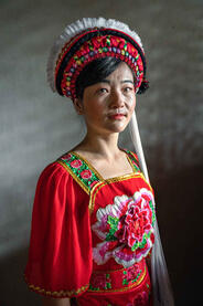 Bai Girl Portrait of a young Bai girl © Roberto Pazzi