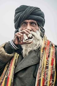 The Wizard Portrait of a sadhu © Roberto Pazzi