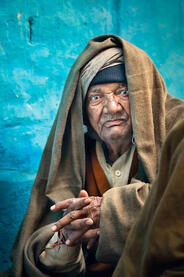 Attonishment Portrait of an elderly man © Roberto Pazzi