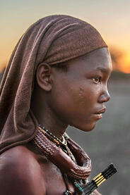 HImba Girl Portrait of a young Himba girl © Roberto Pazzi